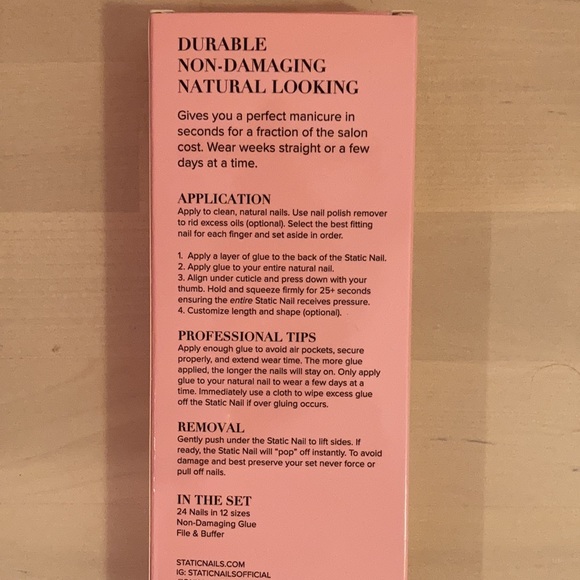 NWT Static nails, set of 4 - Picture 4 of 4